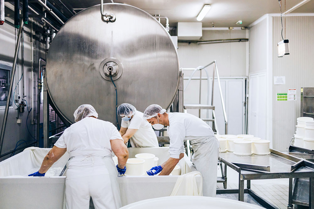 Heizen in Halle mit Tank