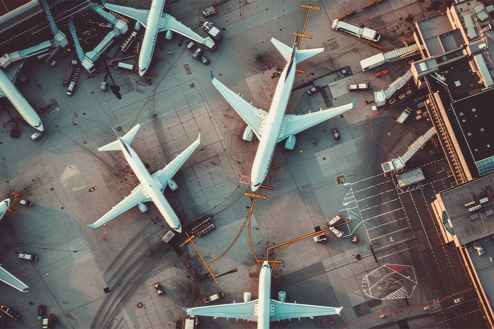 Infrastruktur für Flughafenbetrieb
