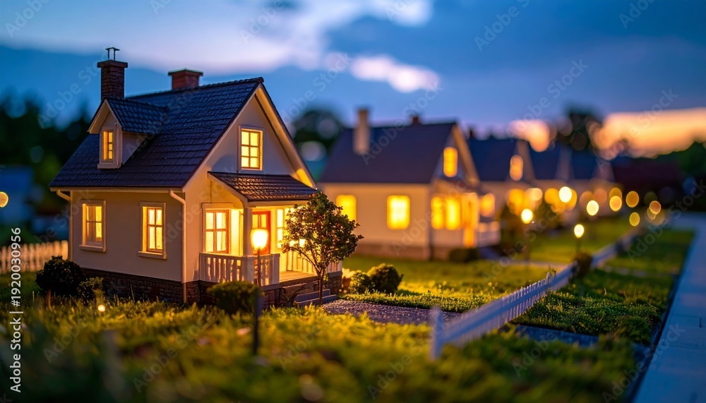 little house chimney firewood